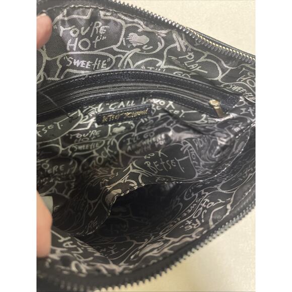 Betsey Johnson Clutch Purse/ Makeup Bag - Picture 5 of 9